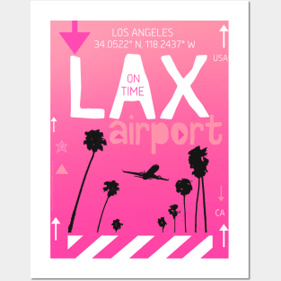 Los Angeles airport code 28122022X Posters and Art